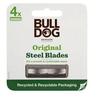 Produktfoto för Bulldog Original Steel Blades 4 st
