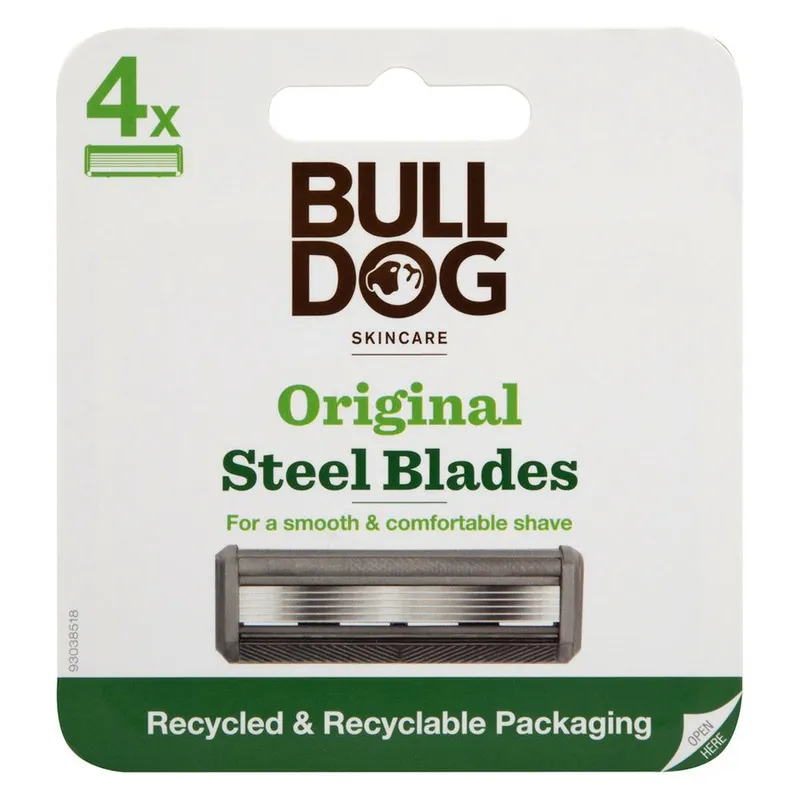 Bild 1 för Bulldog Original Steel Blades 4 st