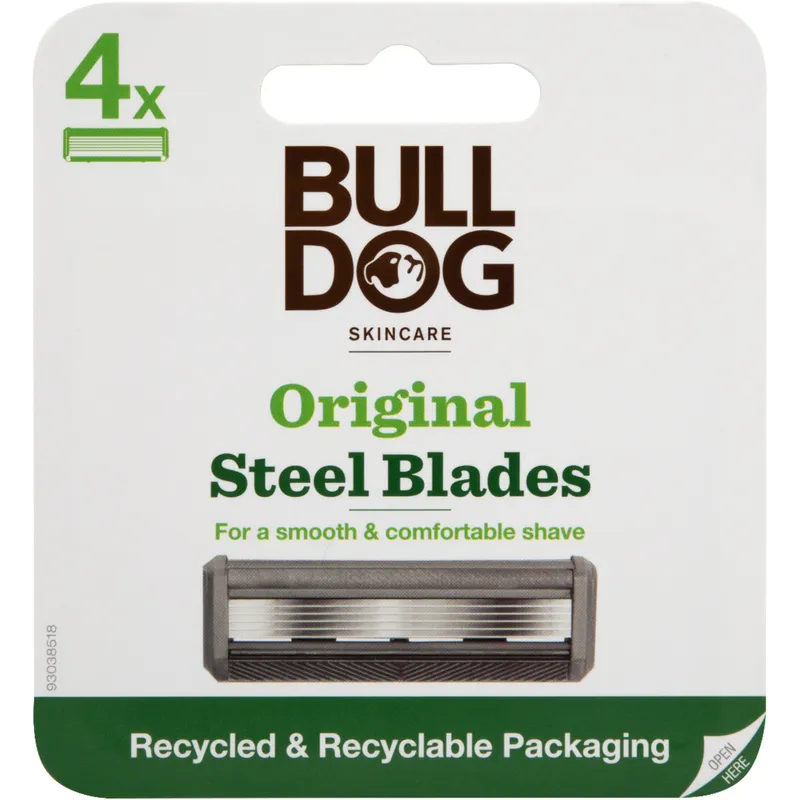 Bild 2 för Bulldog Original Steel Blades 4 st