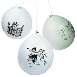 Produktfoto för Bullerbyn Ballonger 6-pack