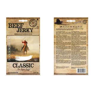 Produktfoto för Bullseye Meats - Beef Jerky Classic 50g