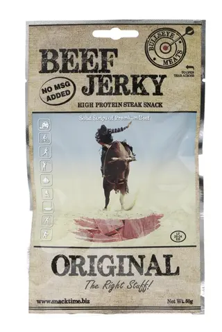 Produktfoto för Bullseye Meats - Beef Jerky Original 50g