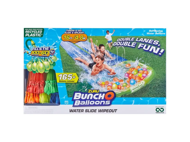 Alternativ bild 0 för Bunch O Ballons Water Slide Large, 2 Lanes + 6 Bunches
