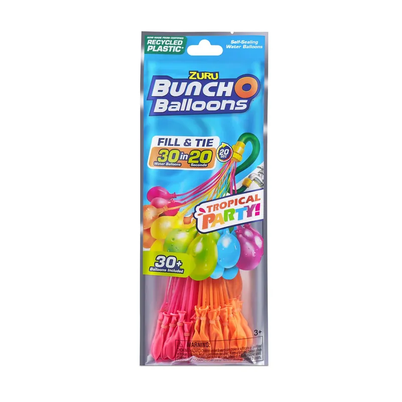 Alternativ bild 0 för Bunch O Balloons Tropical Party 1-pack Vattenballonger