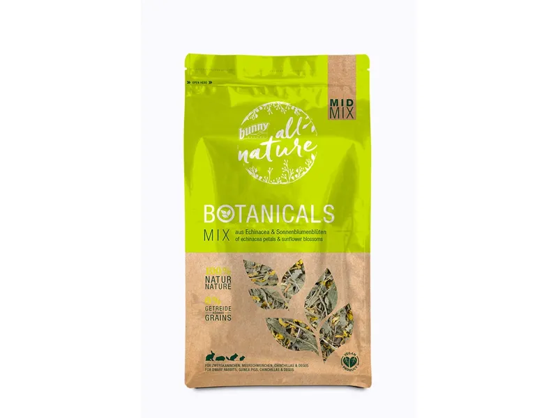 Alternativ bild 0 för Bunny Nature Botanicals Mix Echinacea & Solros 140 g