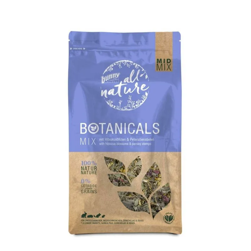 Alternativ bild 0 för Bunny Nature Botanicals Mix Hibiskus & Persilja 150 g