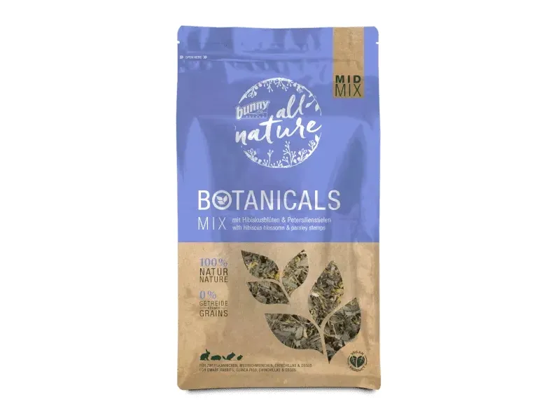 Alternativ bild 0 för Bunny Nature Botanicals Mix Hibiskus & Persilja 150 g