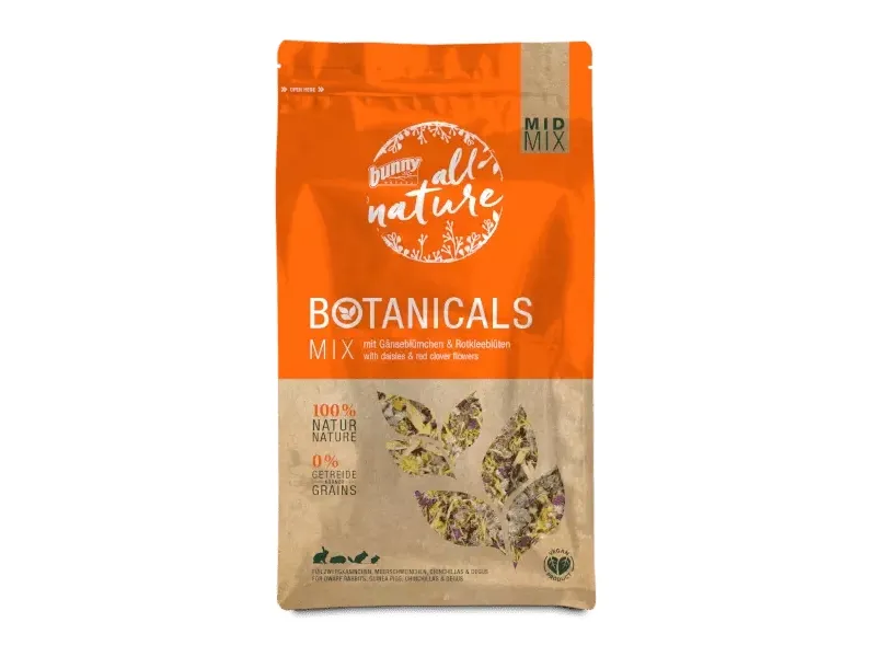 Alternativ bild 0 för Bunny Nature Botanicals Mix Tusensköna & Rödklöver 120 g
