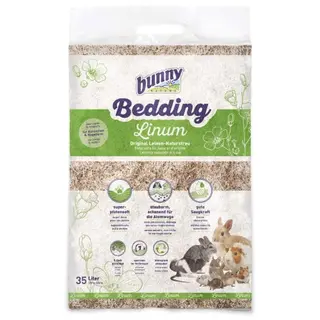 Produktfoto för Bunny Nature Burströ Linum (35L)