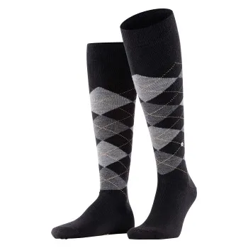 Alternativ bild 0 för Burlington Strumpor Edinburgh Wool Knee High Sock Mörkgrå Strl 40/46