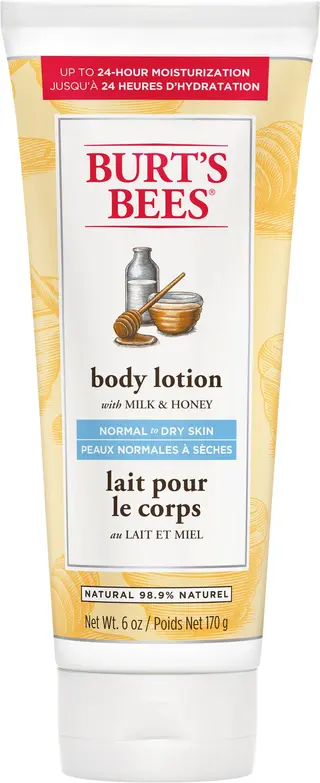 Produktfoto för Burt's Bees Naturally Nourishing Milk & Honey Body Lotion - 170 ml