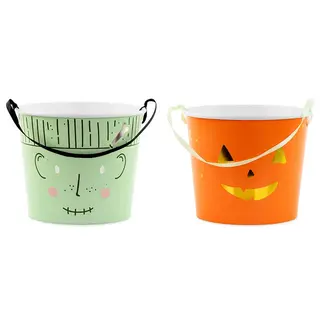 Produktfoto för Bus Eller Godis Hink Halloween 2-pack