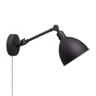 Produktfoto för By Rydéns - Bazar Mini Vägglampa Svart