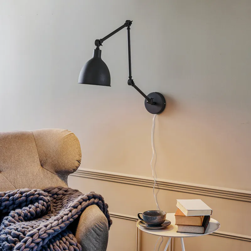 Bild 2 för By Rydéns - Bazar Vägglampa Grey By Rydéns