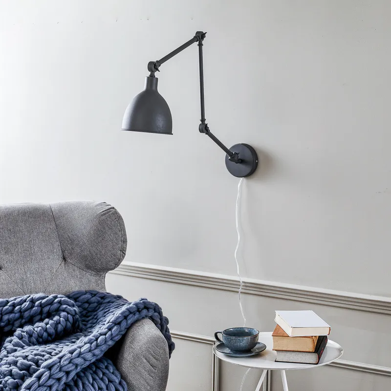 Bild 3 för By Rydéns - Bazar Vägglampa Grey By Rydéns