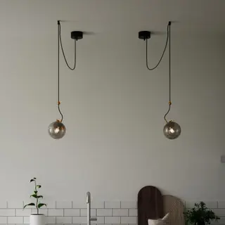 Produktfoto för By Rydéns - Carry Taklampa Grey By Rydéns