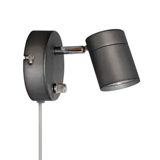 Produktfoto för By Rydéns Correct vägglampa Stålgrå