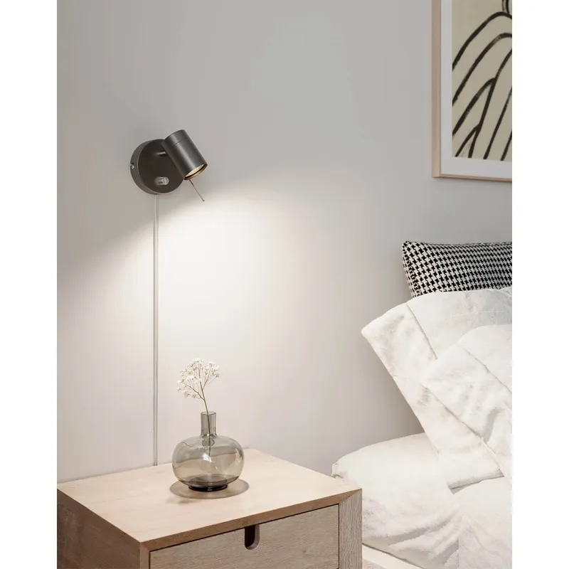 Bild 2 för By Rydéns Correct vägglampa Stålgrå