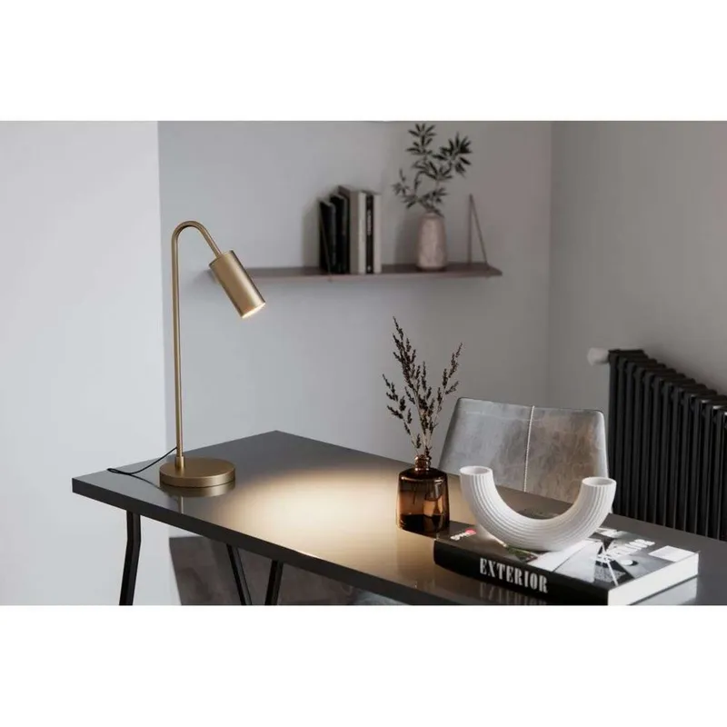 Bild 3 för By Rydéns - Curve Bordslampa Matt Gold By Rydéns