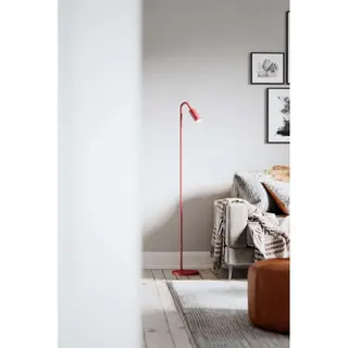 Produktfoto för By Rydéns - Curve Golvlampa Rust Red By Rydéns