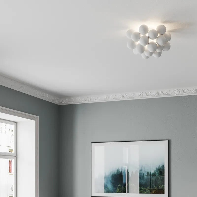 Bild 2 för By Rydéns - Gross Plafond Ø50 Matt White By Rydéns
