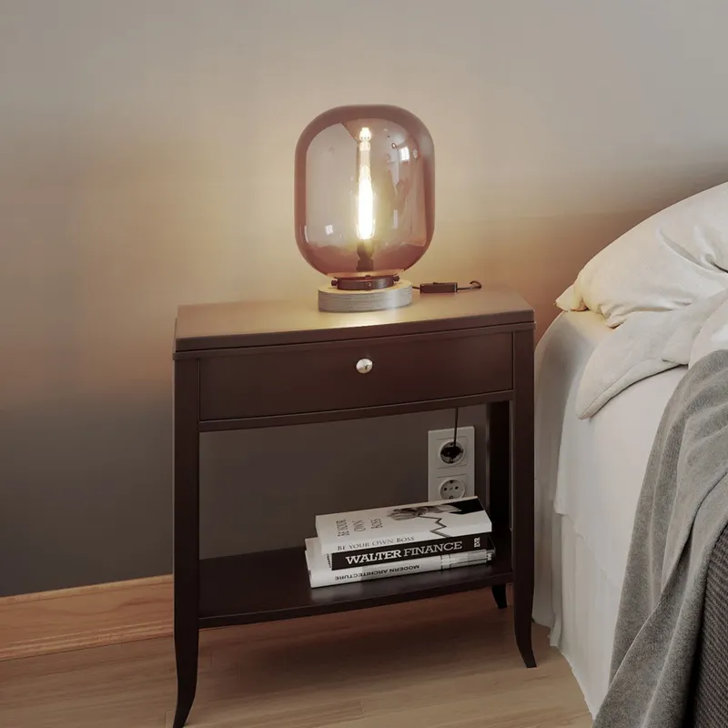 Bild 2 för By Rydéns - Leola Bordslampa Black/Smoke Grey By Rydéns