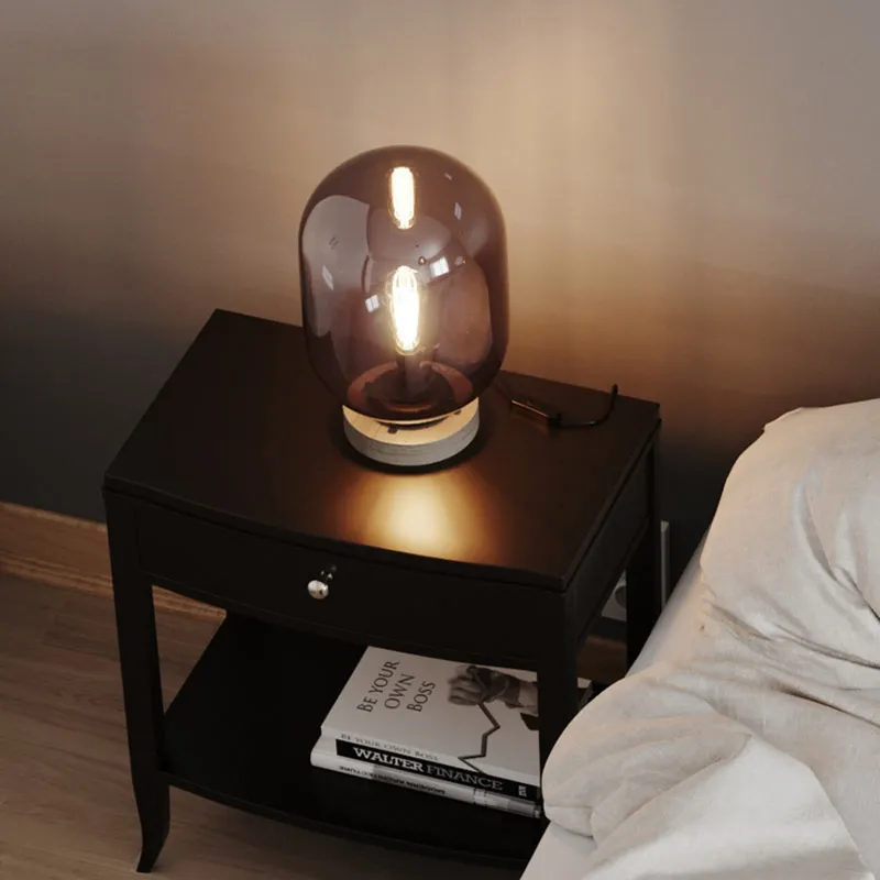Bild 3 för By Rydéns - Leola Bordslampa Black/Smoke Grey By Rydéns