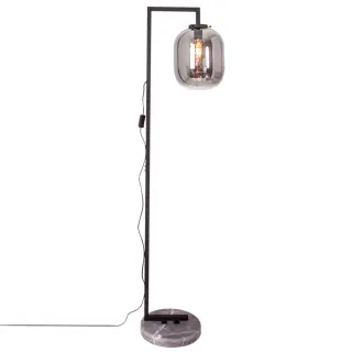 Produktfoto för By Rydéns - Leola Golvlampa Black/Smoke Grey By Rydéns