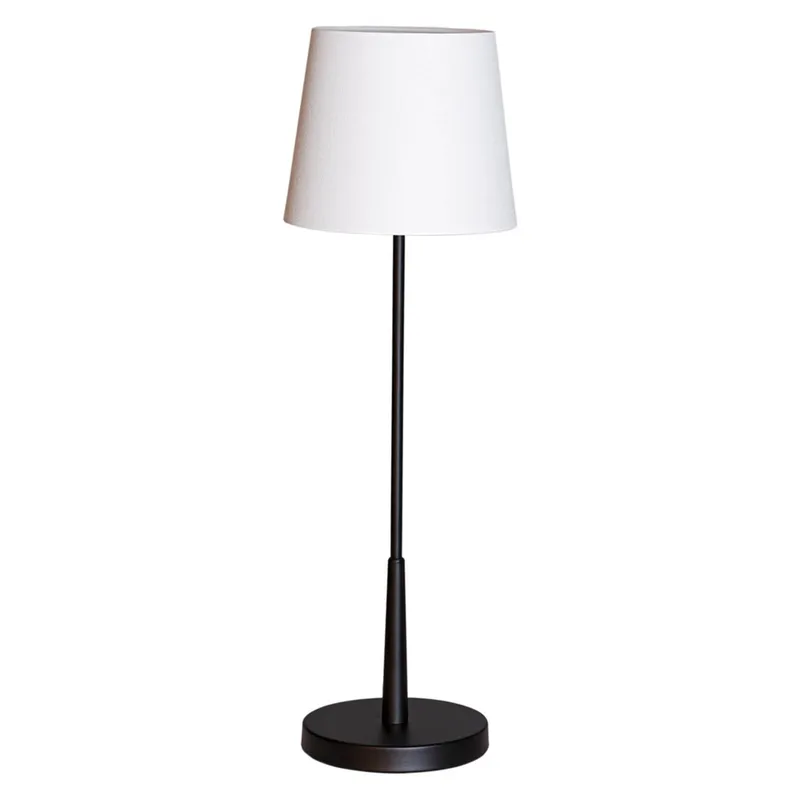 Bild 1 för by Rydéns, Lumi bordslampa H: 68,5cm matt svart/vit