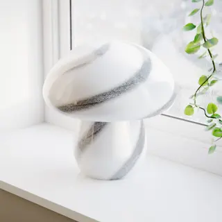 Produktfoto för by Rydéns, Mira Mushroom bordlampa Vit/Svart