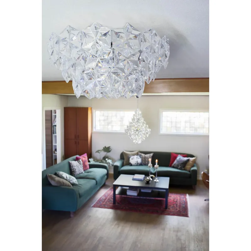 Bild 2 för By Rydéns - Monarque Plafond Chrome/Clear By Rydéns