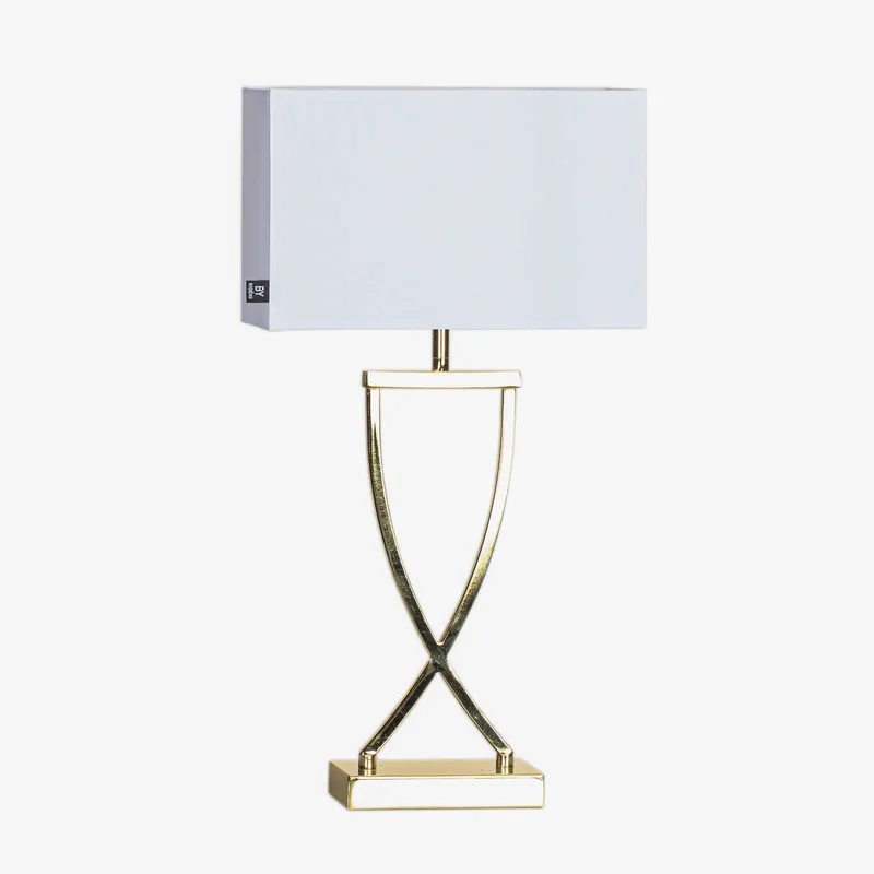 Alternativ bild 0 för By Rydéns - Omega Bordslampa Brass/White By Rydéns
