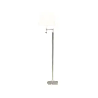 Produktfoto för By Rydéns - Orlando Golvlampa Chrome/White By Rydéns