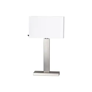 Produktfoto för By Rydéns - Prime Bordslampa H69 Brushed Steel/White By Rydéns