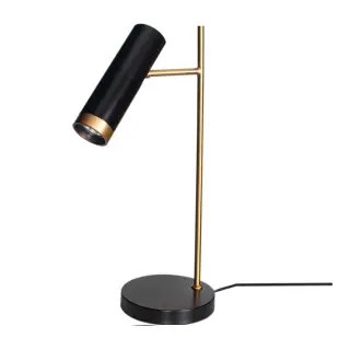 Produktfoto för By Rydéns - Puls Bordslampa Black/Brass By Rydéns