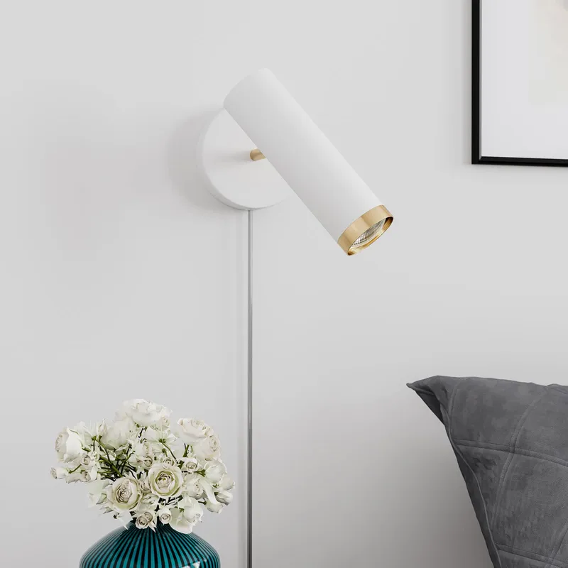 Bild 1 för By Rydéns - Puls Vägglampa White/Brass By Rydéns