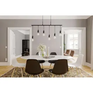 Produktfoto för By Rydéns - Skyline 6 Taklampa Matt Black By Rydéns