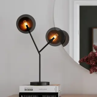 Produktfoto för By Rydéns - Turno Bordslampa Black/Gold By Rydéns