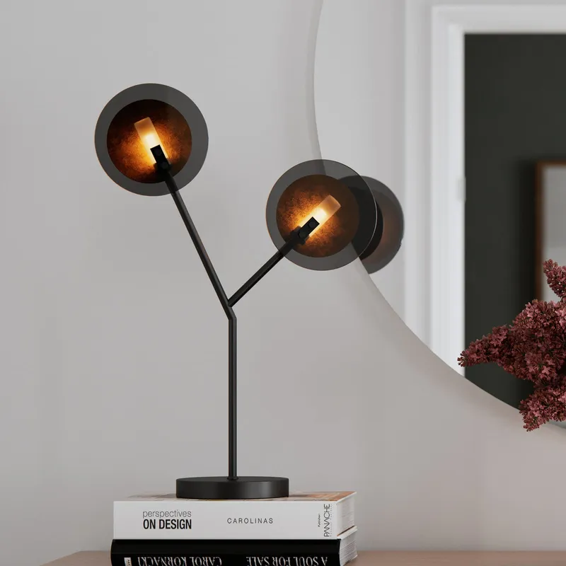 Bild 1 för By Rydéns - Turno Bordslampa Black/Gold By Rydéns