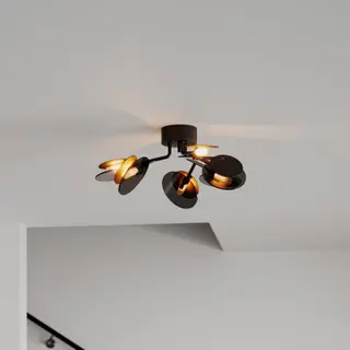 Produktfoto för By Rydéns - Turno Plafond Black/Gold By Rydéns