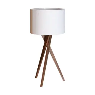 Produktfoto för by Rydéns, Vega bordslampa valnöt/vit