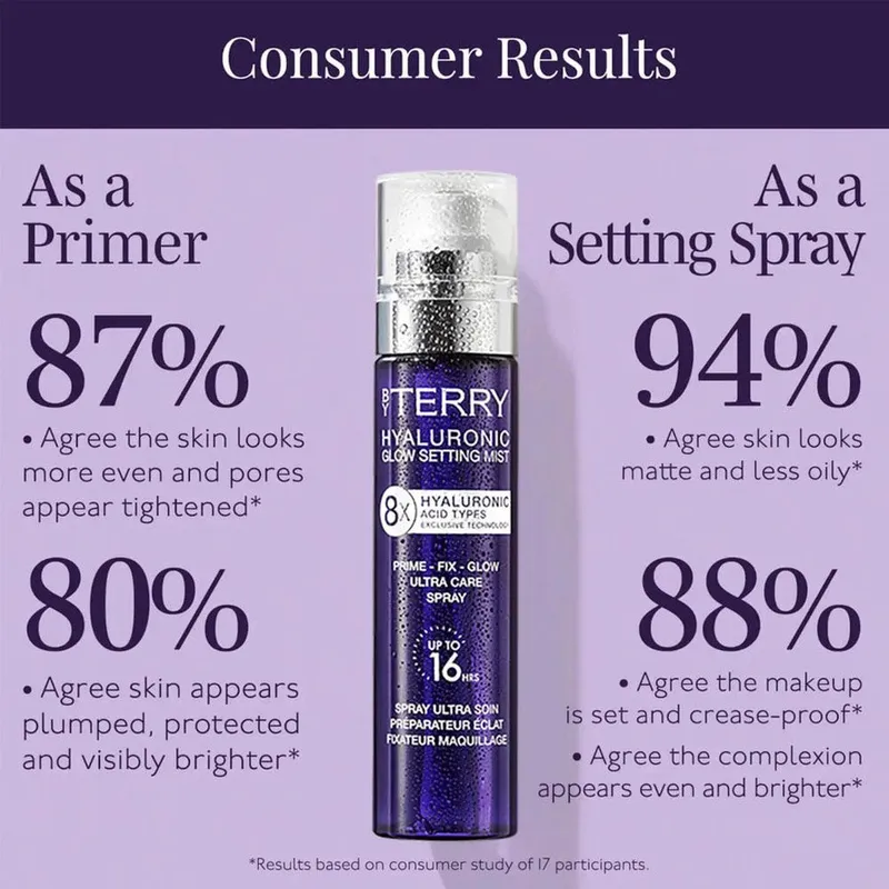 Bild 9 för By Terry - Hyaluronic Glow Setting Mist 100 ml på Skincity.com