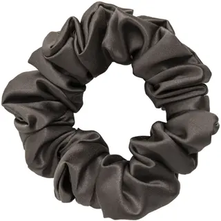 Produktfoto för ByBarb Silk Hair Scrunchie Dark Grey