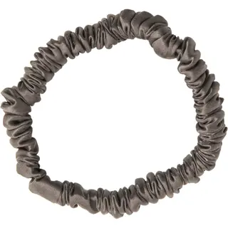 Produktfoto för ByBarb Silk Hair Tie Thin Dark gray