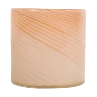 Produktfoto för Byon - Calore Ljuslykta 10x10 cm Rosa/Beige