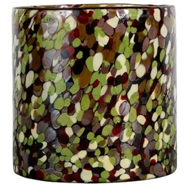 Alternativ bild 0 för Byon - Calore Ljuslykta 15x15 cm Lime/Svart