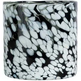 Produktfoto för Byon - Calore Ljuslykta 15x15 cm Svart/Vit