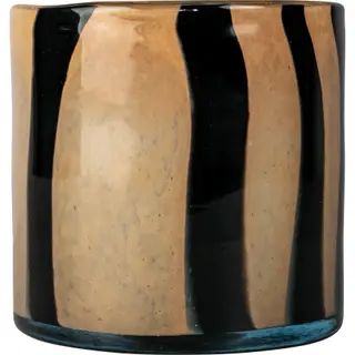 Produktfoto för Byon Calore ljuslykta medium, svart/beige