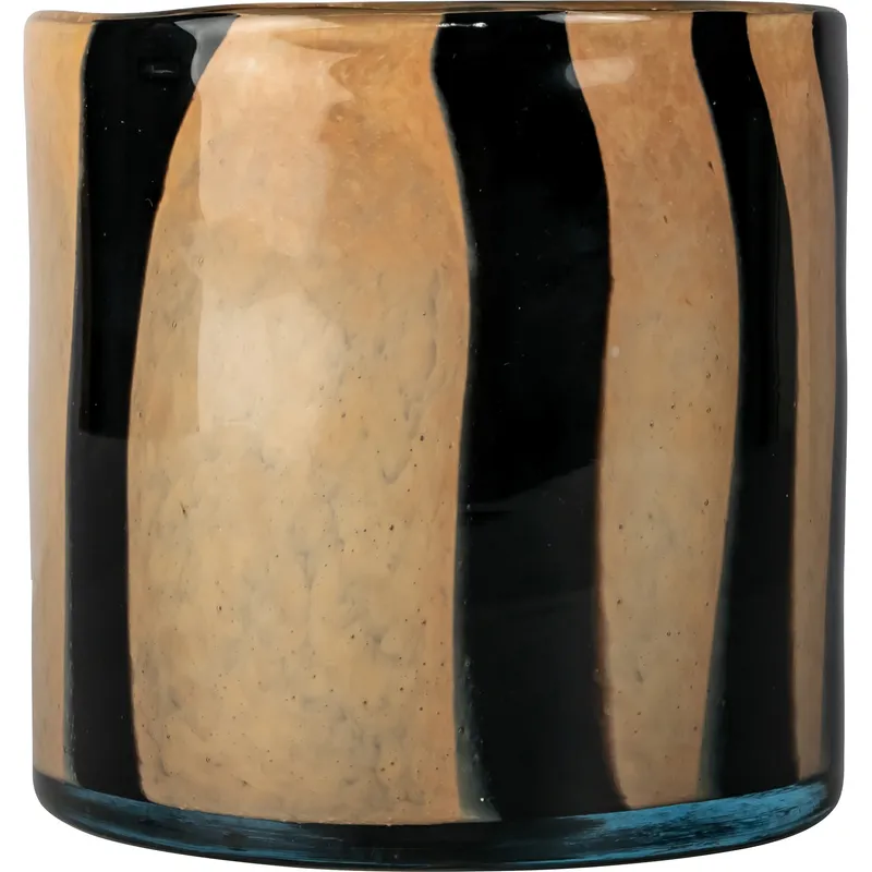 Alternativ bild 0 för Byon Calore ljuslykta medium, svart/beige