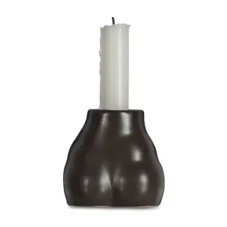 Produktfoto för Byon - Nature Ljusstake 19 cm Svart